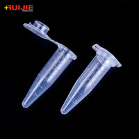 Plastic Micro Centrifuge Tube Screw Cap 0.2ml