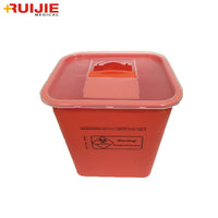 Plastic Disposal Sharp Containers/Medical Waste Bins 10L <br>MOQ：50 Pcs