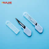 Disposable Scalpel Blades No. 10 With Plastic Handle Suitable