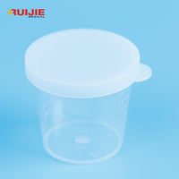 Clear PP Material 40ml Urine Cup MOQ:5000PCS