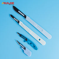 Disposable Medical Surgical Safety Blade Scalpel with Handle