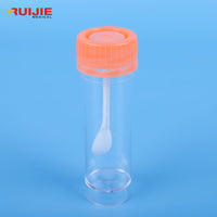 Specimen Urine Stool Container PS 30ml with anti-theft cap