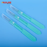 Surgical Products Disposable Medical Surgical Safety Blade Scalpel with Handle