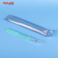 Surgical Products Disposable Medical Surgical Safety Blade Scalpel with Handle