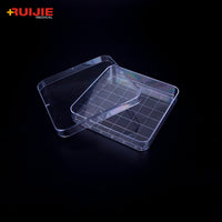 Disposable sterilized 100*15mm Plastic Petri Dish