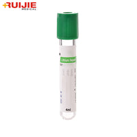 Lithium heparin or Sodium heparin Vacuum Blood Test Tube <br>10000 Pieces<span style='font-size: 15px;'> (Min. Order)</span><br><strong>$0.038 - $0.087 / Pieces</strong>