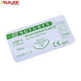 Medical Disposable Nylon monofilament (POLYAMIDE) Sterile Suture With Thread