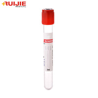 Plain Tube Vacuum Blood Test Tube <br>10000 Pieces<span style='font-size: 15px;'> (Min. Order)</span><br><strong>$0.034 - $0.081 / Pieces</strong>