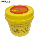 Wholesale Safety Box Disposal Plastic Sharp Waste Box 6.5L<br>MOQ:40 Pcs