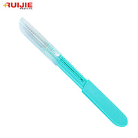 Surgical Products Disposable Medical Surgical Safety Blade Scalpel with Handle