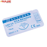 Medical Disposable Silk (BRAIDED) Sterile Suture With Thread